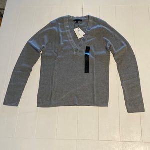 NWT Banana Republic ribbed button Henley shirt size Large